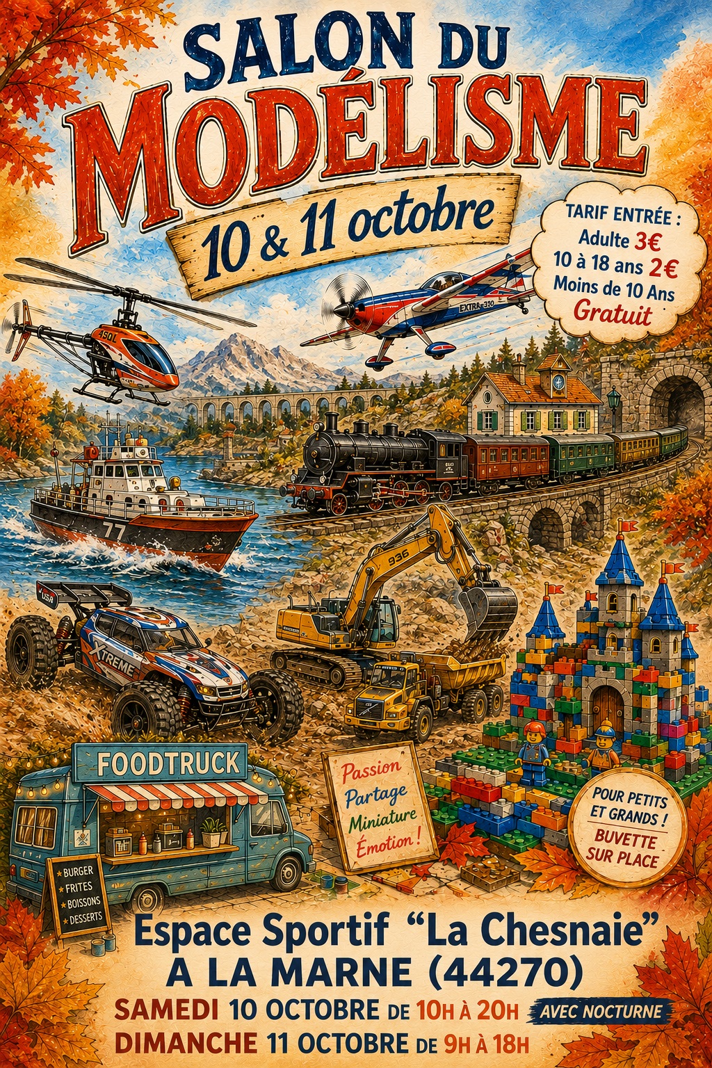 Exposition, brocante, bourse d'échange